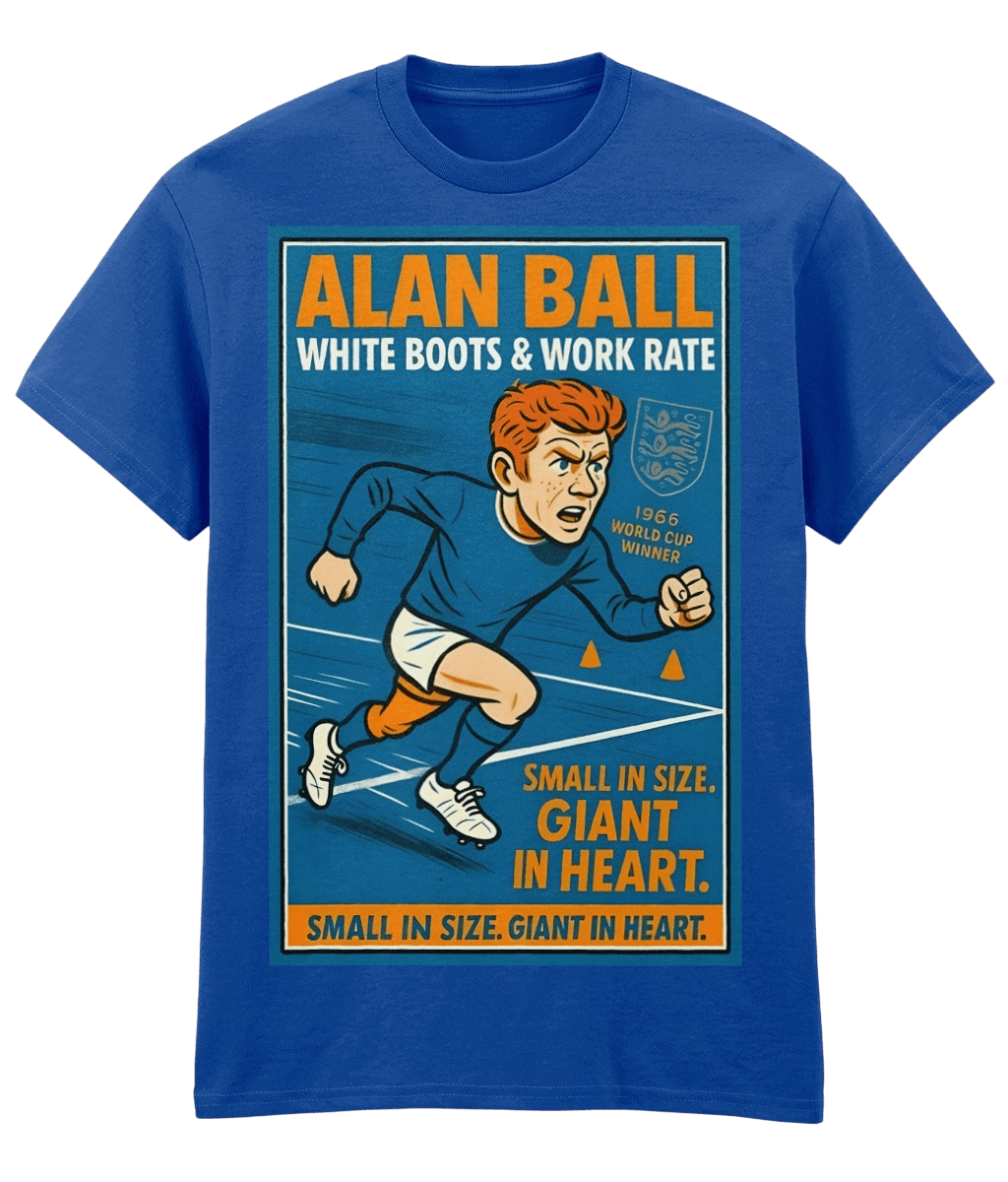 Alan Ball Giant in Heart Blue Fanart T-shirt
