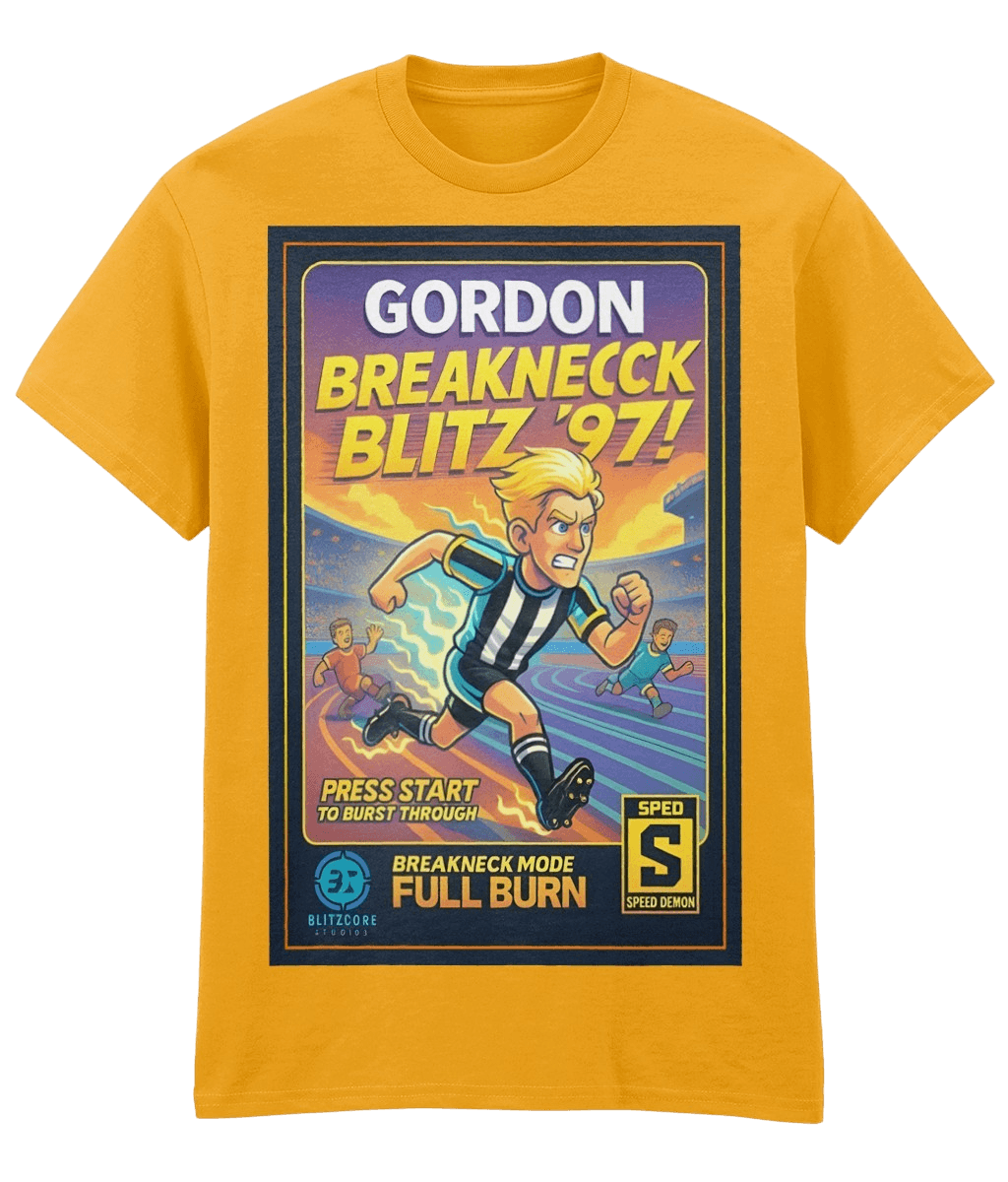 Anthony Gordon Breakneck Blitz 97 Yellow Fanart T-shirt