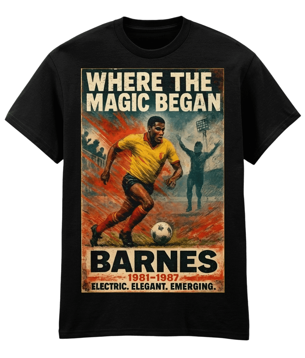BARNES Where The Magic Began Black Fanart T-shirt