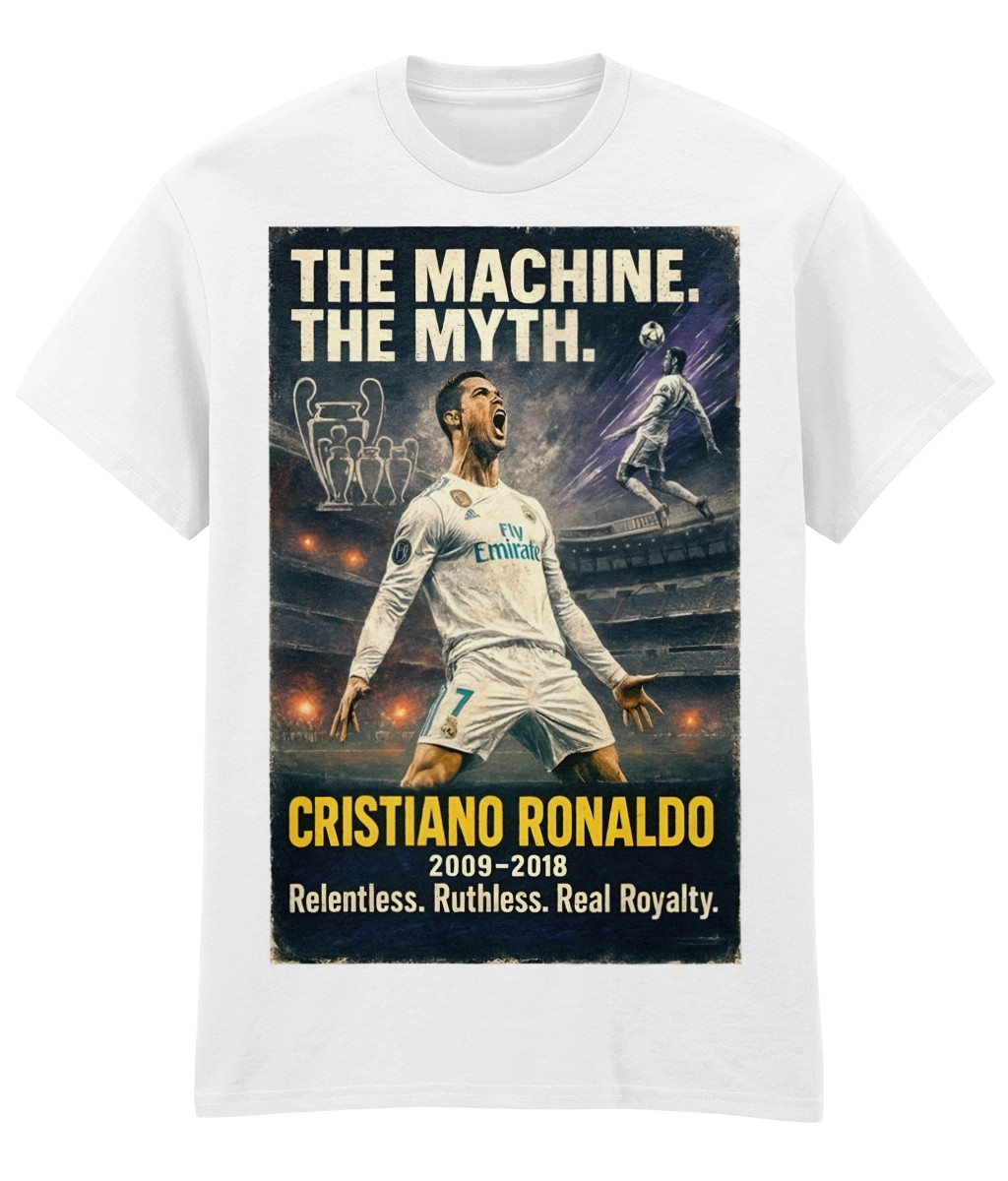 Cristiano Ronaldo The Machine The Myth T-shirt