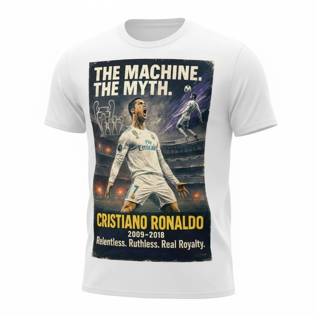 Cristiano Ronaldo The Machine The Myth T-shirt