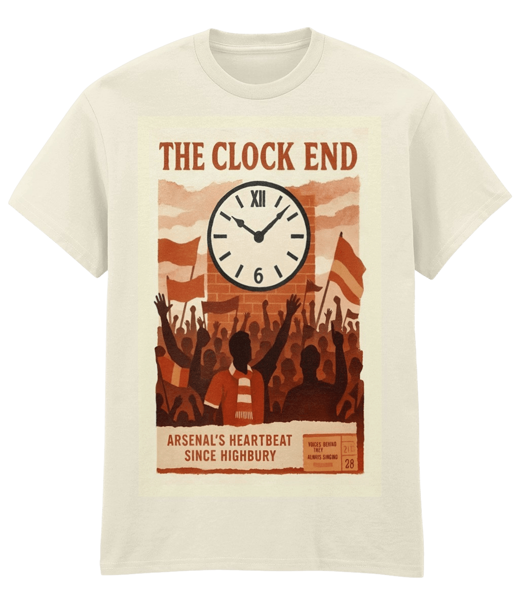 The Clock End White Fanart T-shirt
