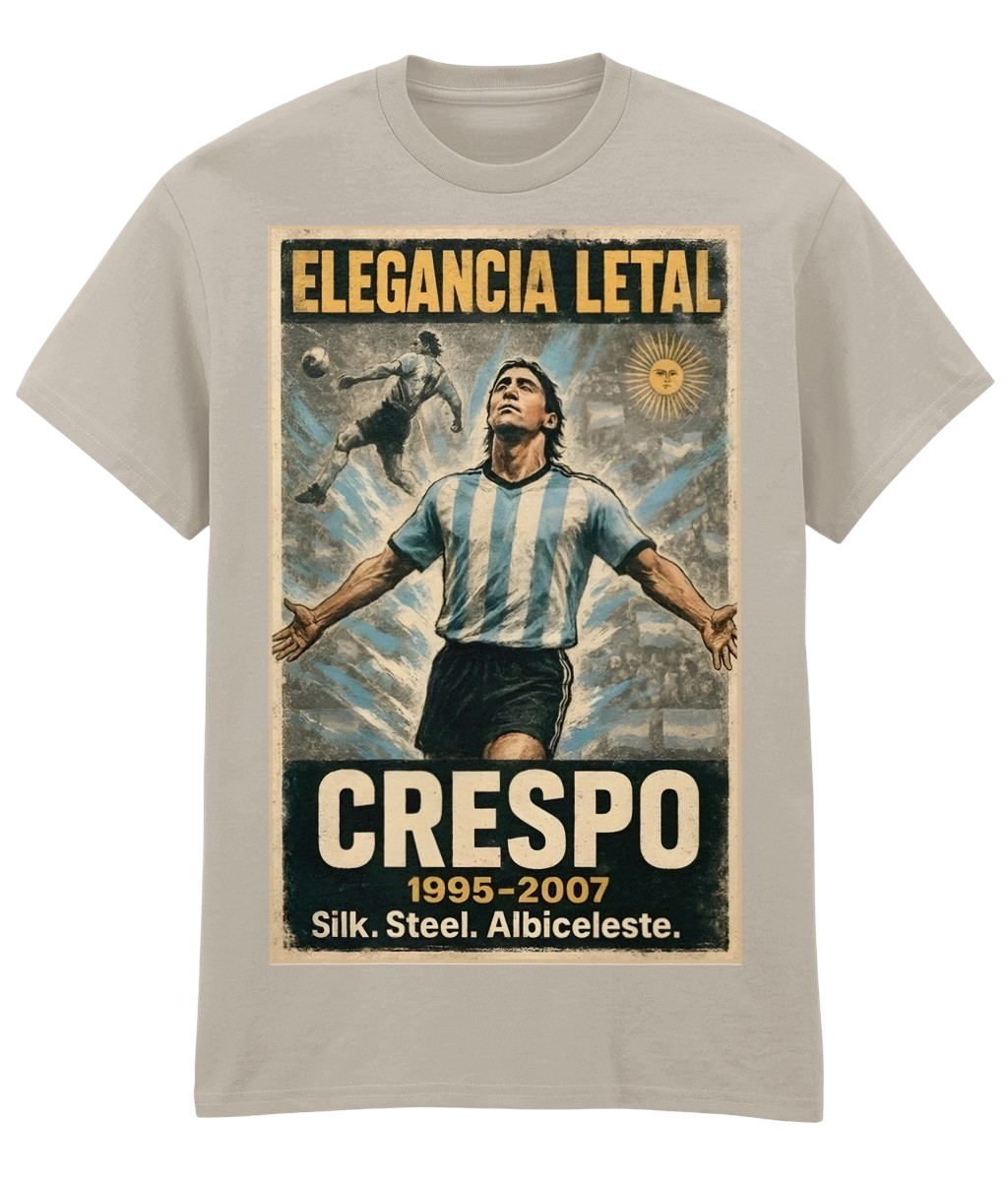 CRSEPO Elegancia Letal Grey Fanart T-shirt