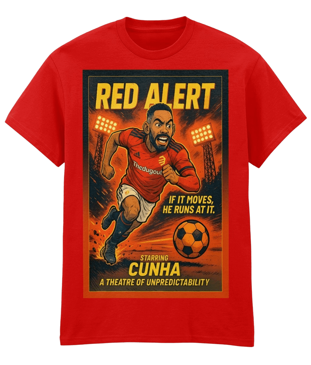 Cunha Red Alert Red Fanart T-shirt