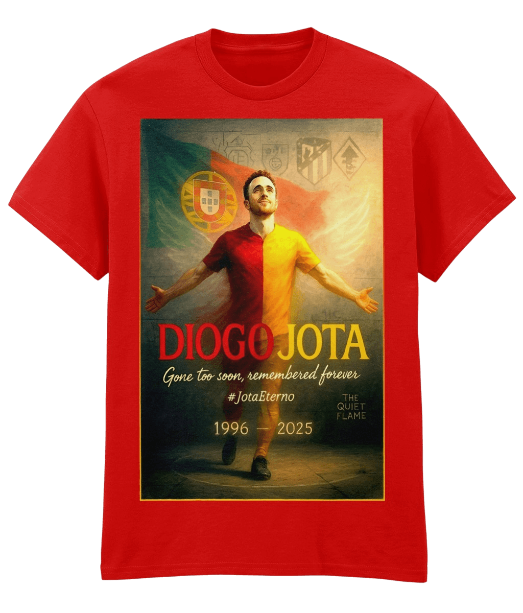 Diogo Jota ETERNO Red Fanart T-shirt
