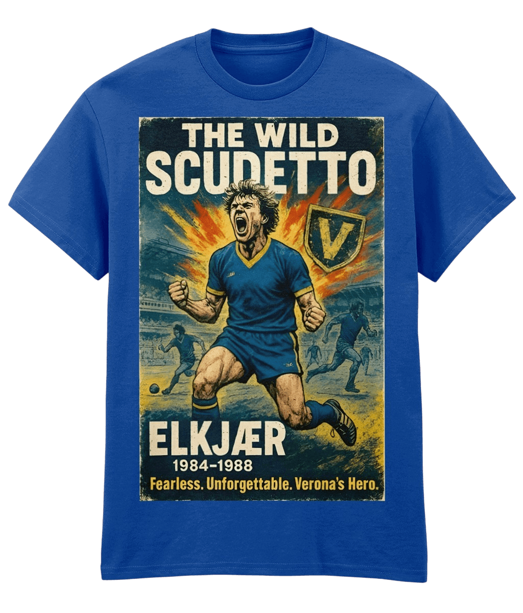 ELKJAER The Wild Scudetto Blue Fanart T-shirt