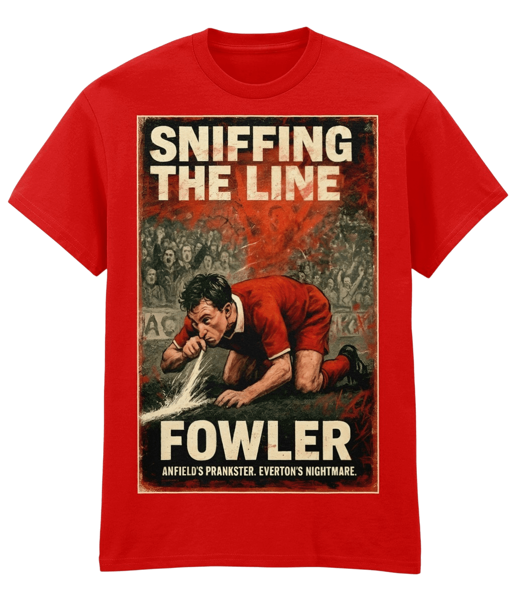FOWLER Sniffing The Line Red Fanart T-shirt
