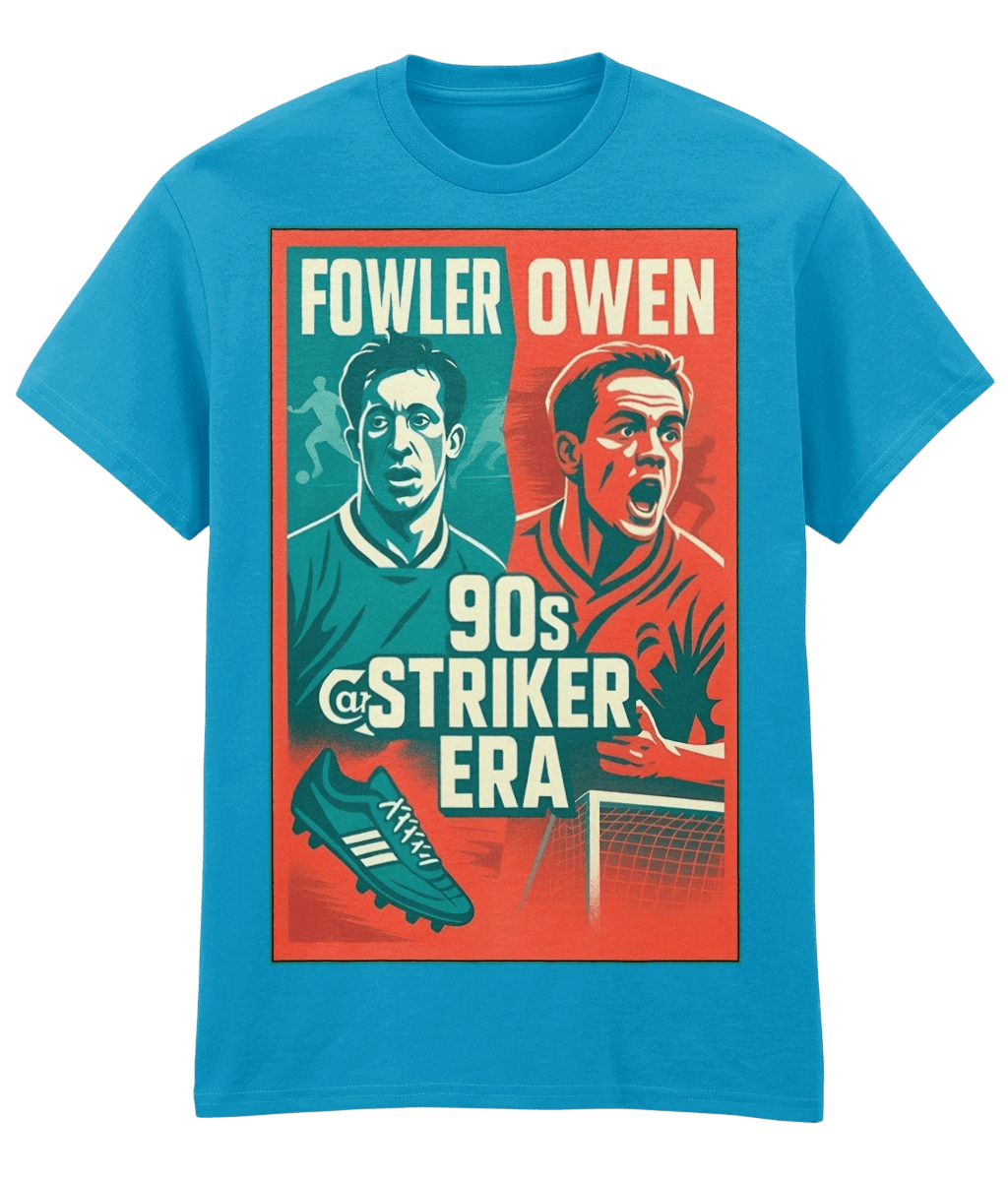 Fowler Owen 90'S Striker Era Blue Fanart T-shirt
