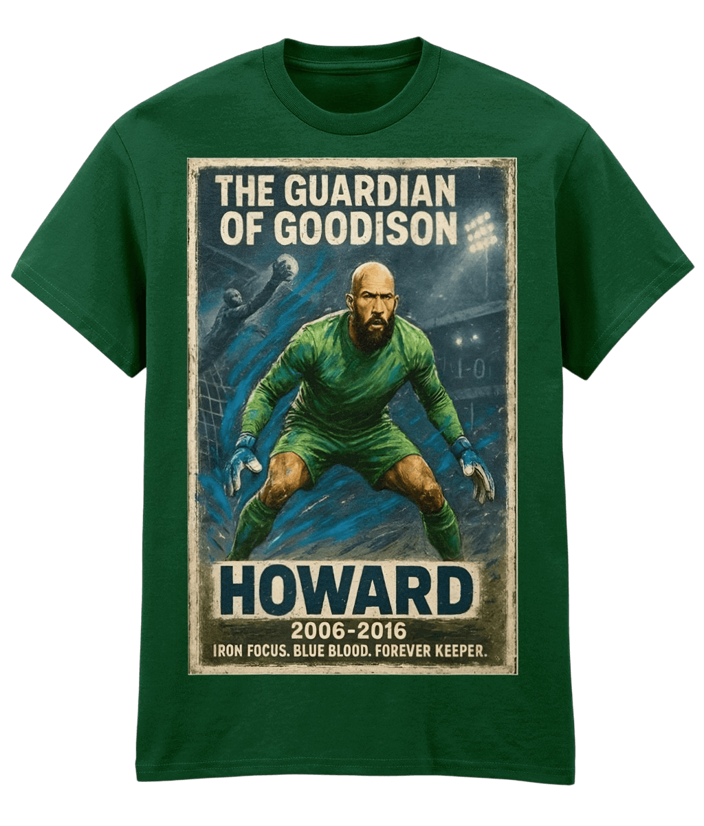 HOWARD The Guardian Of Goodison Green Fanart T-shirt
