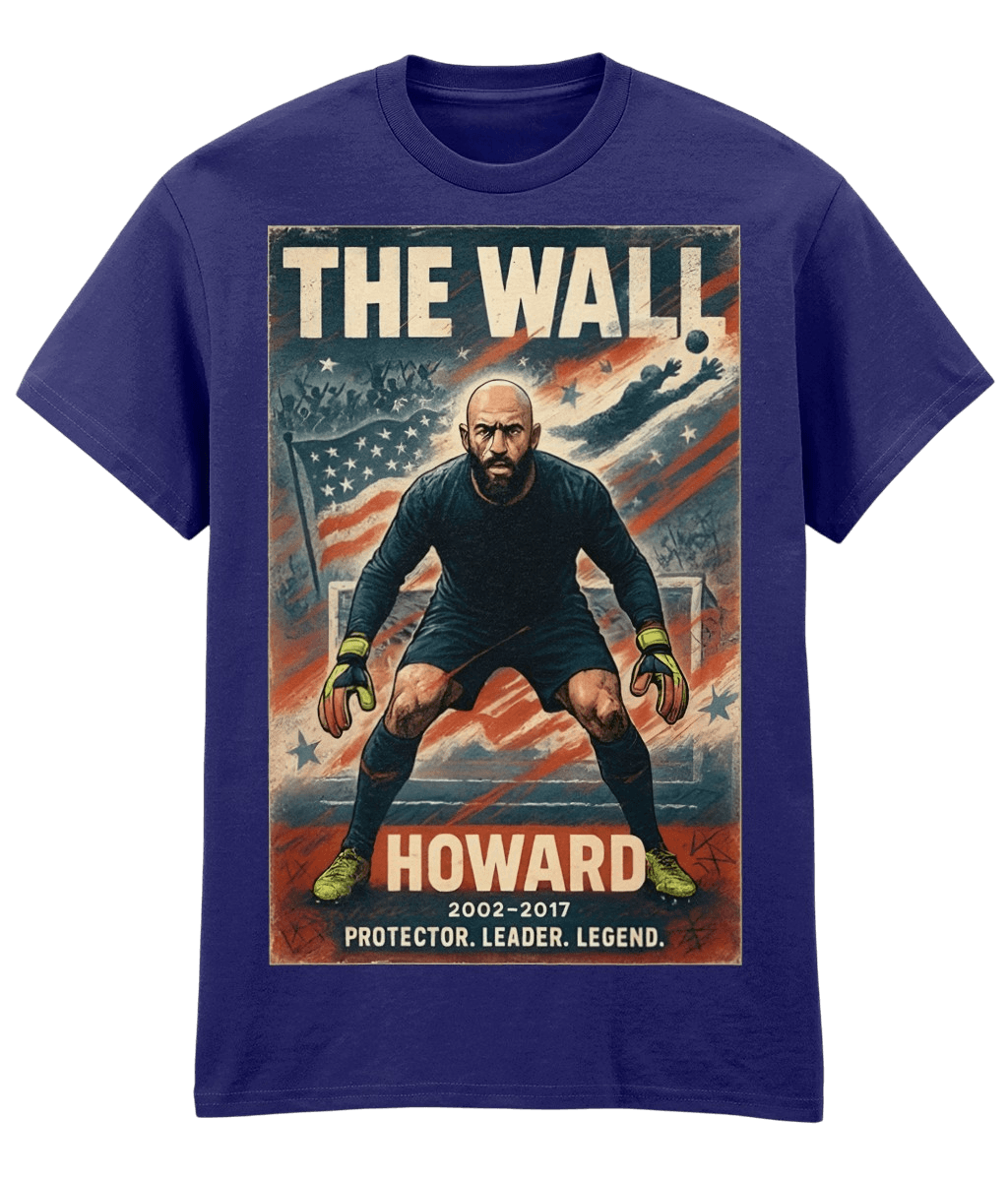 HOWARD The Wall Blue Fanart T-shirt
