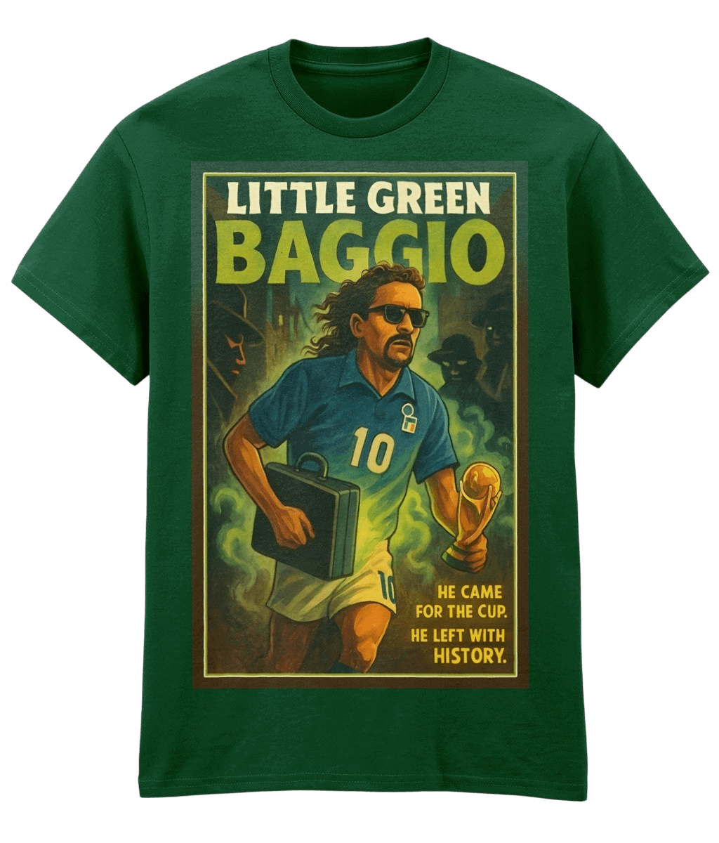 Little Green BAGGIO Cartoon Green Fanart T-shirt
