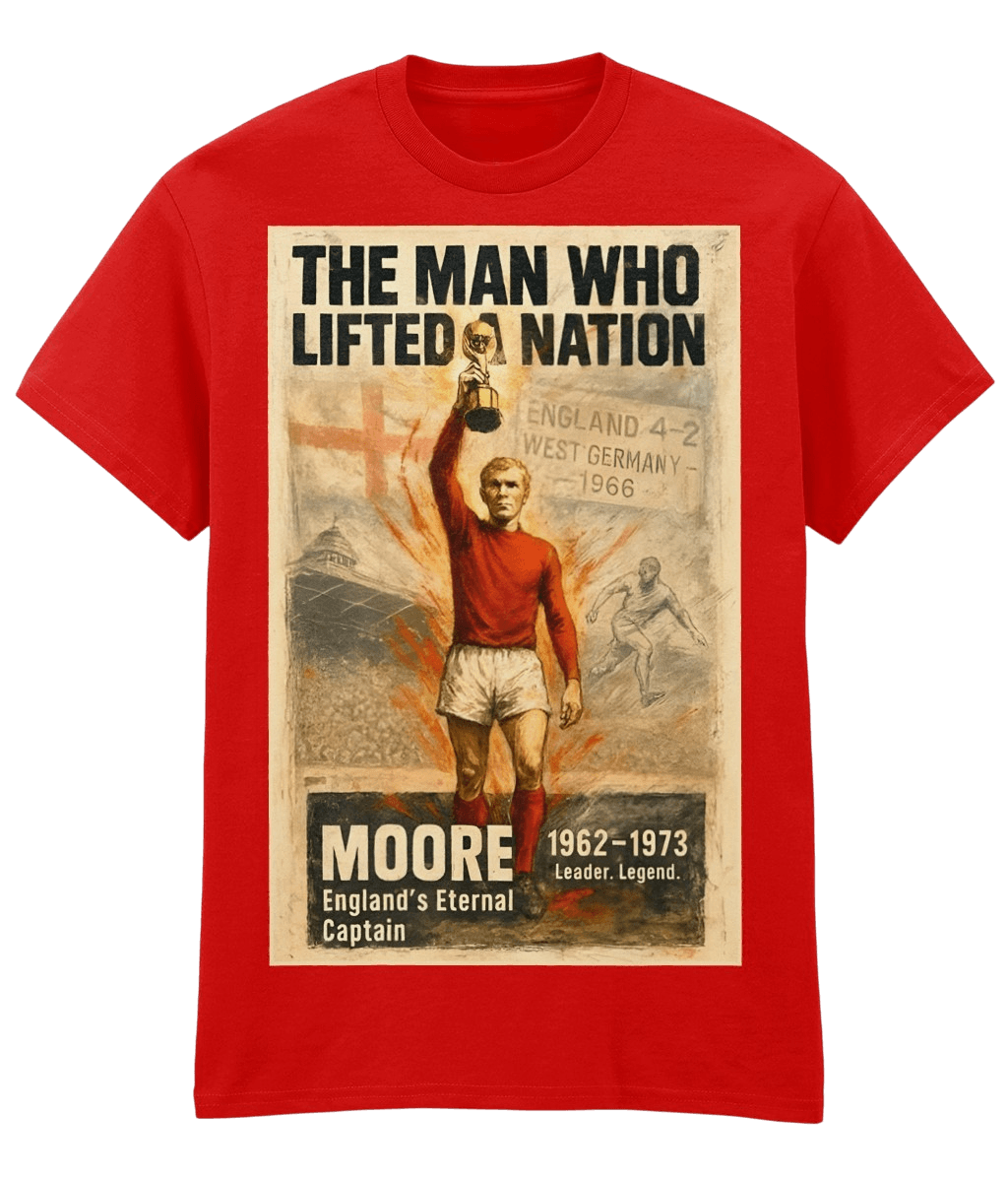 MOORE Man Who Lifted A Nation 2 Red Fanart T-shirt