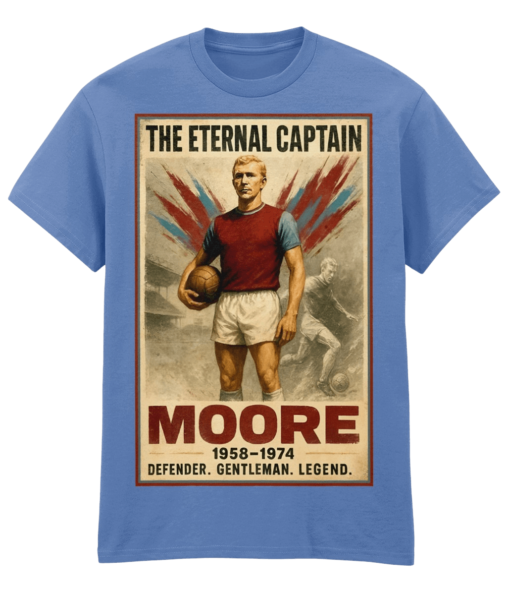 MOORE The Eternal Captain Blue Fanart T-shirt