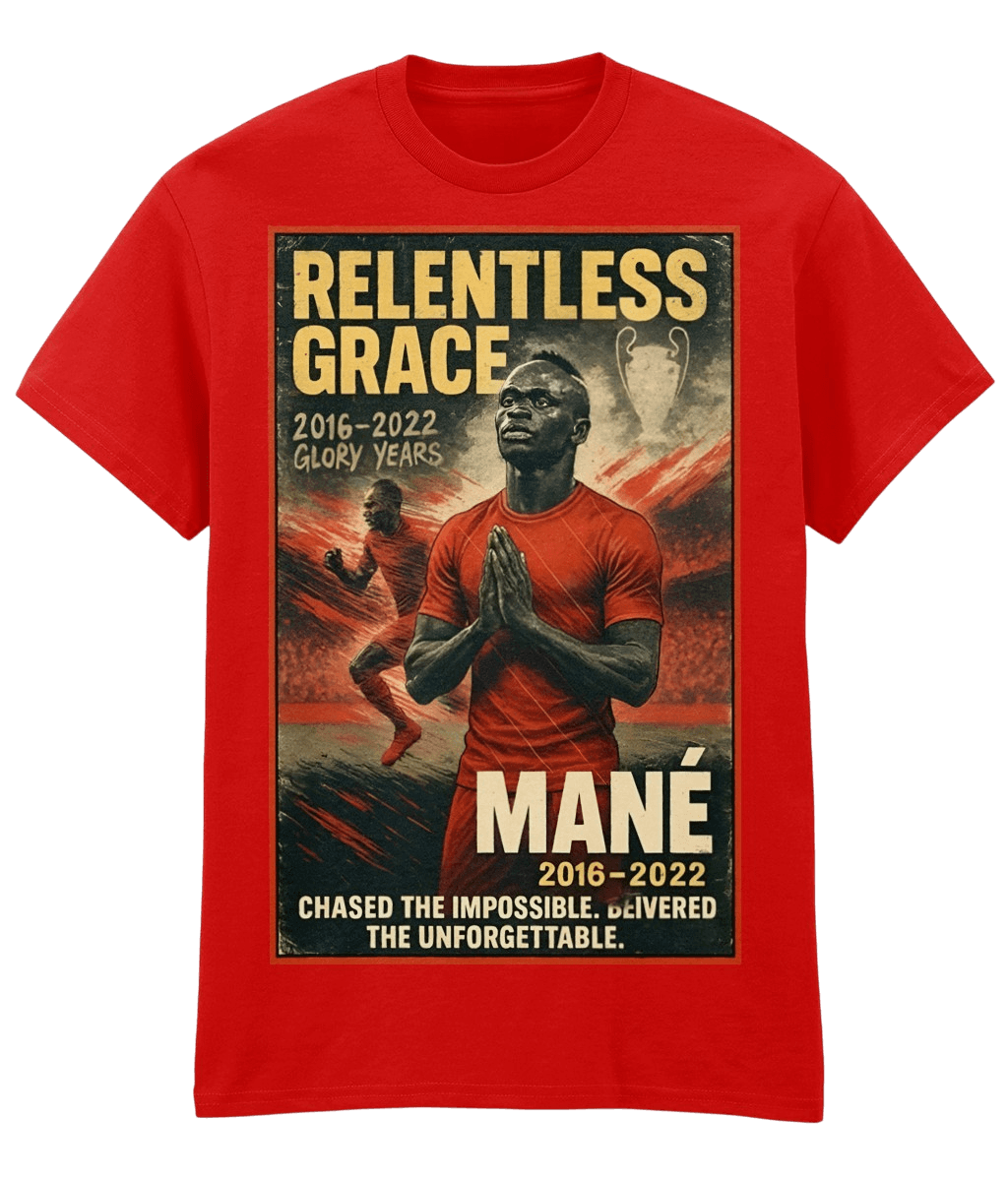 Mane Relentless Grace Red Fanart T-shirt