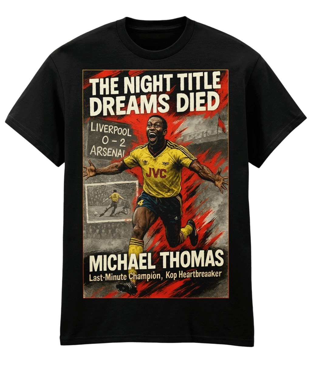 Michael Thomas Night Title Dream Died Black Fanart T-shirt