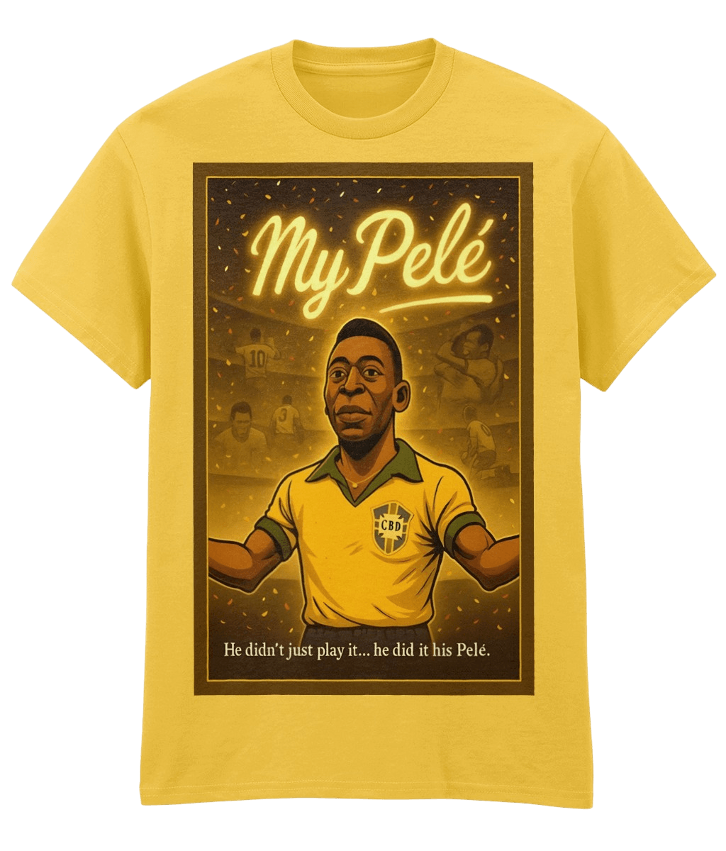 My Pele Cartoon Yellow Fanart T-shirt