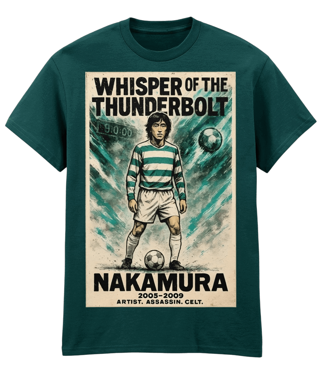 NAKAMURA Whisper Of The Thunderbolt Green Fanart T-shirt