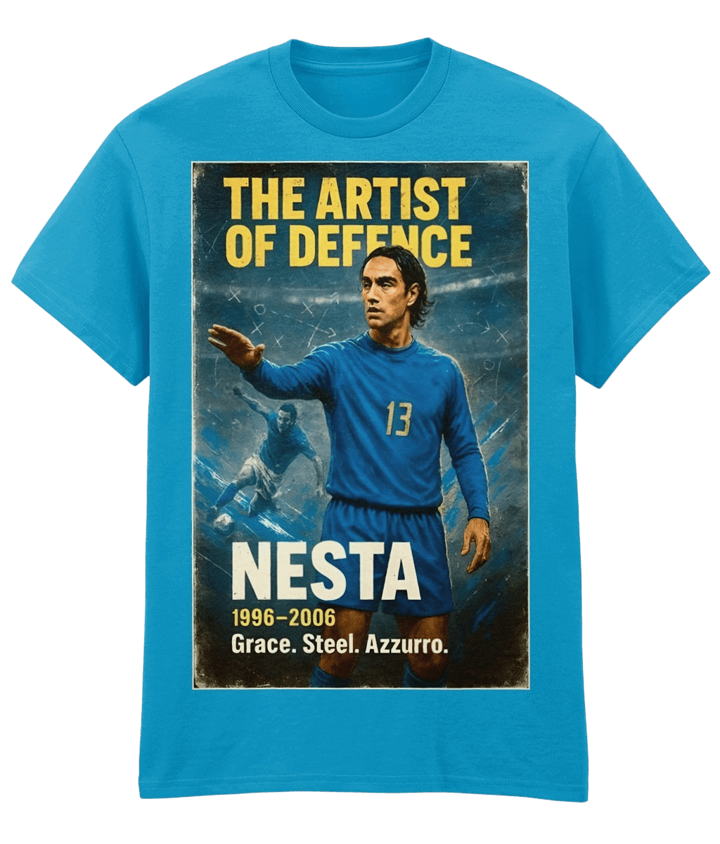 NESTA The Artist Of Defence Italy Blue Fanart T-shirt
