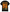 OVERMARS Oranje Lightning Black Fanart T-shirt