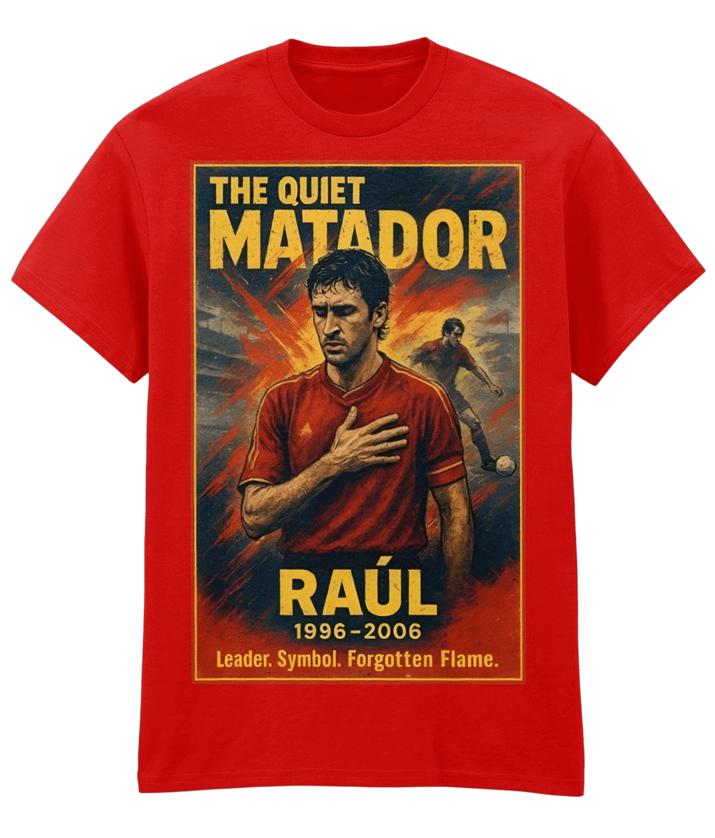 RAUL The Quiet Matador Red Fanart T-shirt