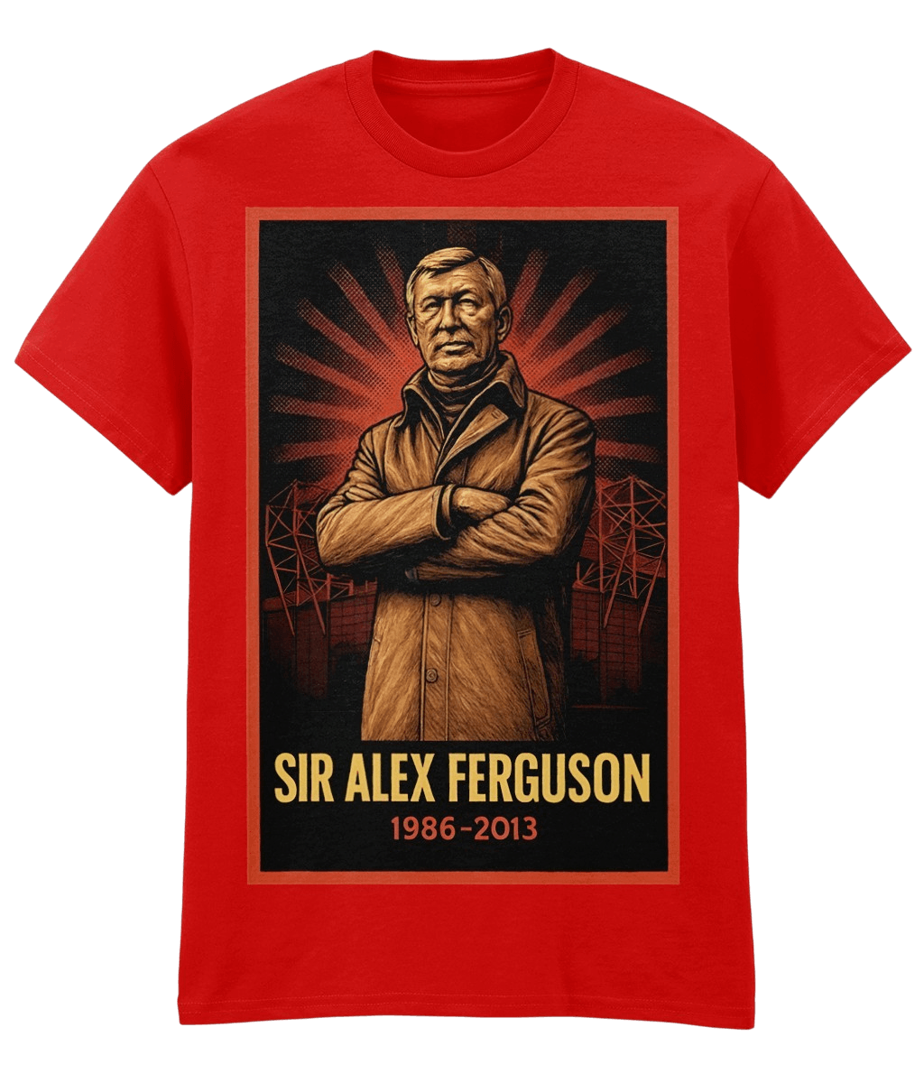 Sir Alex Ferguson Red Fanart T-shirt