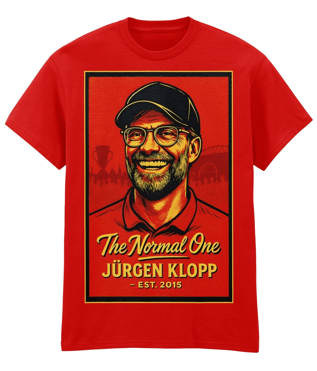 The Normal One Klopp Red Fanart T-shirt